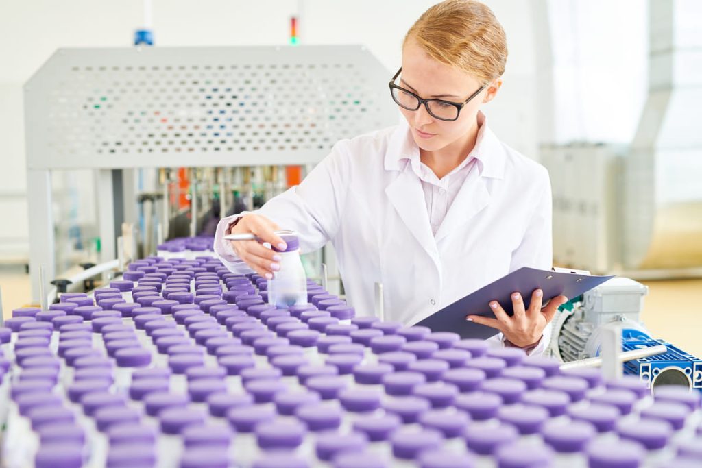 checking quality of pharmaceuticals